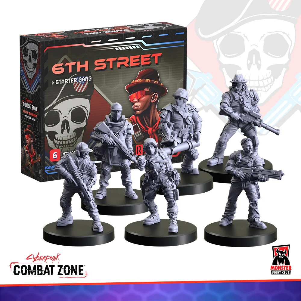 Cyberpunk Red - Combat Zone: 6th Street Starter Gang